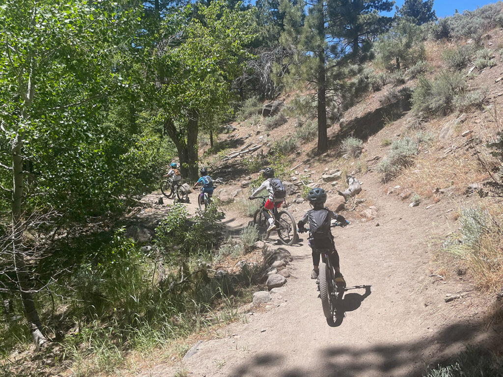 Kids Summer Mountain Bike Camps in Lake Tahoe & Reno