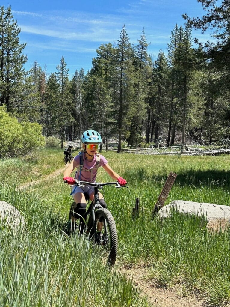 Mountain Bike summer camps for kids in Lake Tahoe & Reno