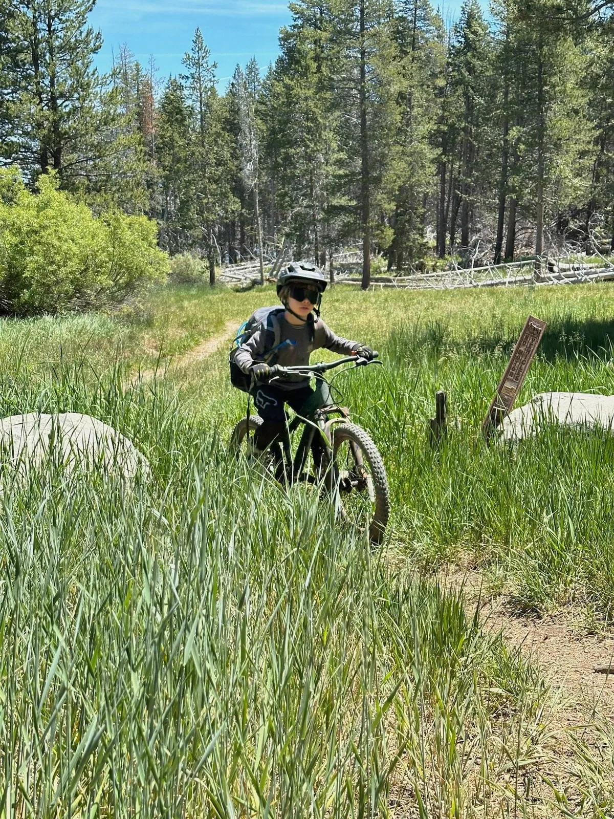 Mountain Bike summer camps for kids in Lake Tahoe & Reno