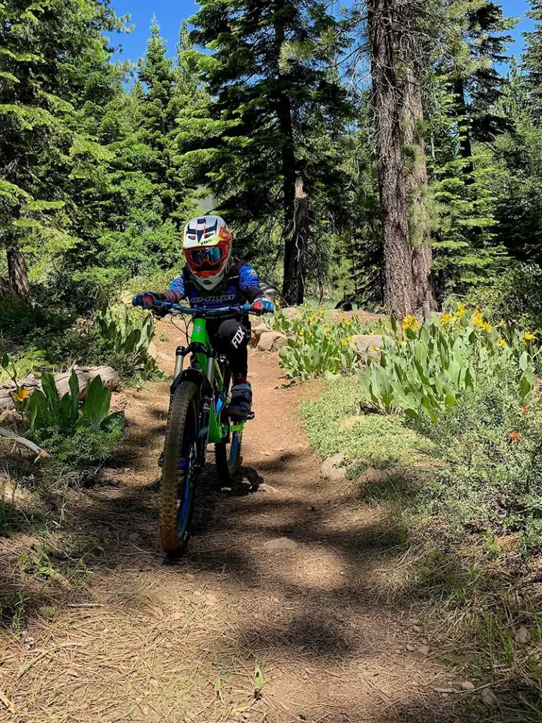 Mountain Bike Lessons & Coaching for kids in Lake Tahoe & Reno